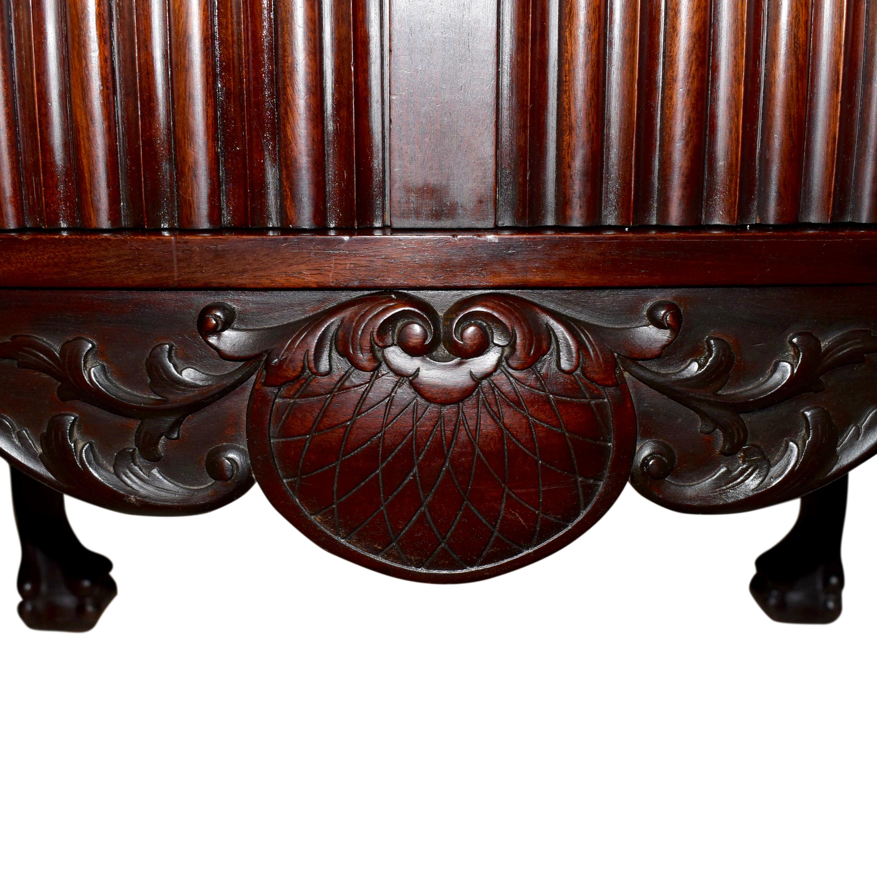 Mahogany Chippendale Sideboard, circa 1920 For Sale 3