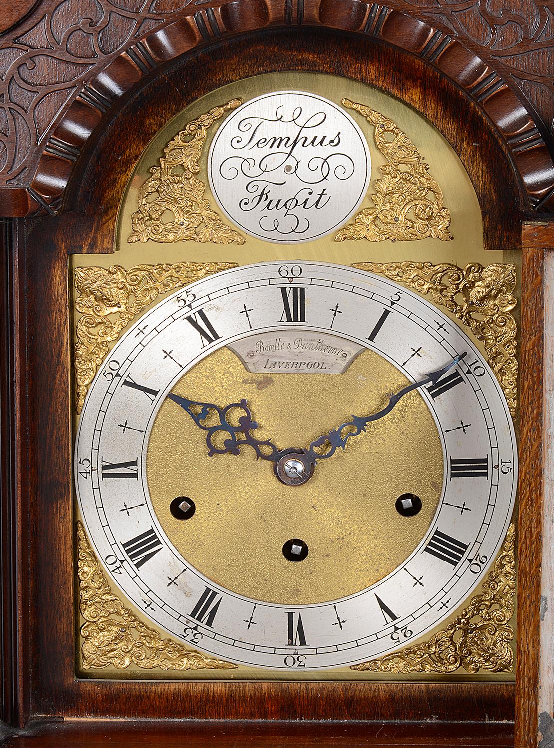 small grandfather clock