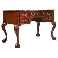 Mahogany Chippendale Style Writing Desk