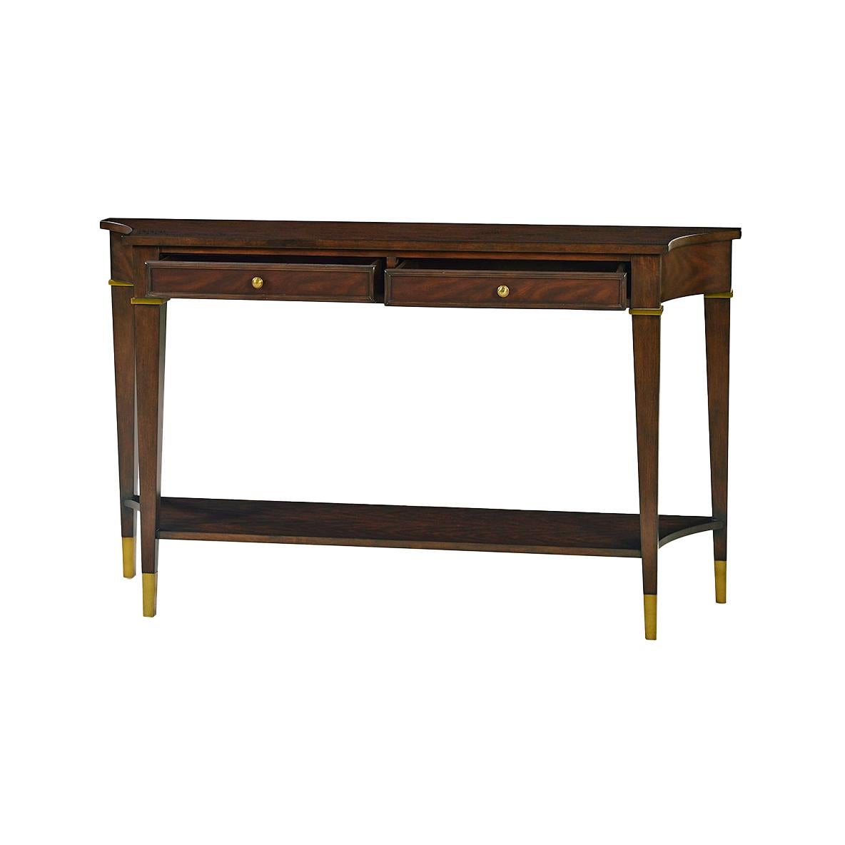 Vietnamese Mahogany Classic Console Table For Sale