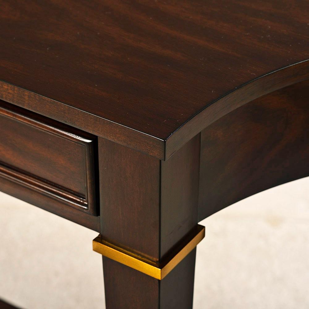 Mahogany Classic Console Table For Sale 1