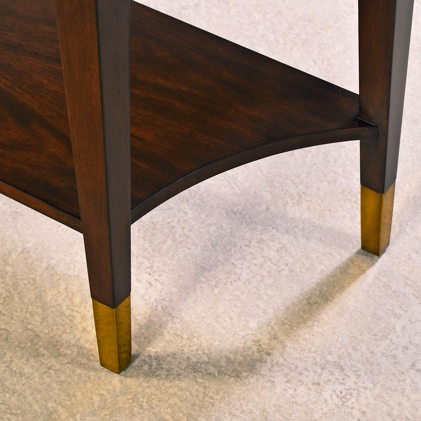 Mahogany Classic Console Table For Sale 2