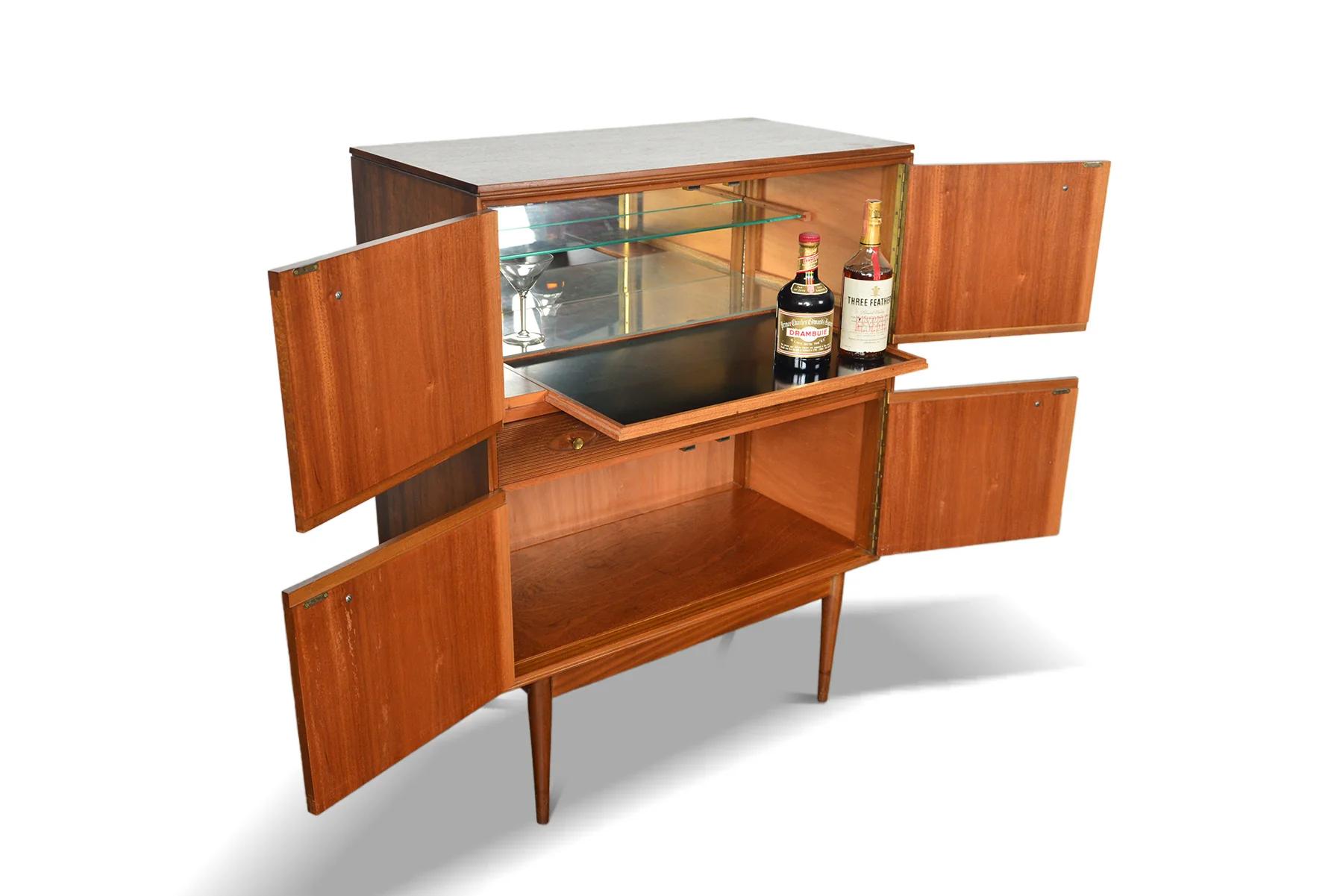 Mahogany Cocktail Bar By Robert Heritage For Sale 6