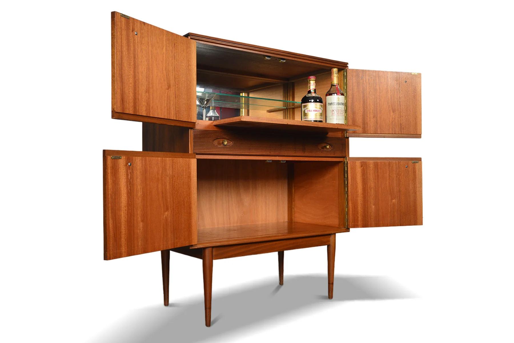Mahogany Cocktail Bar By Robert Heritage For Sale 7