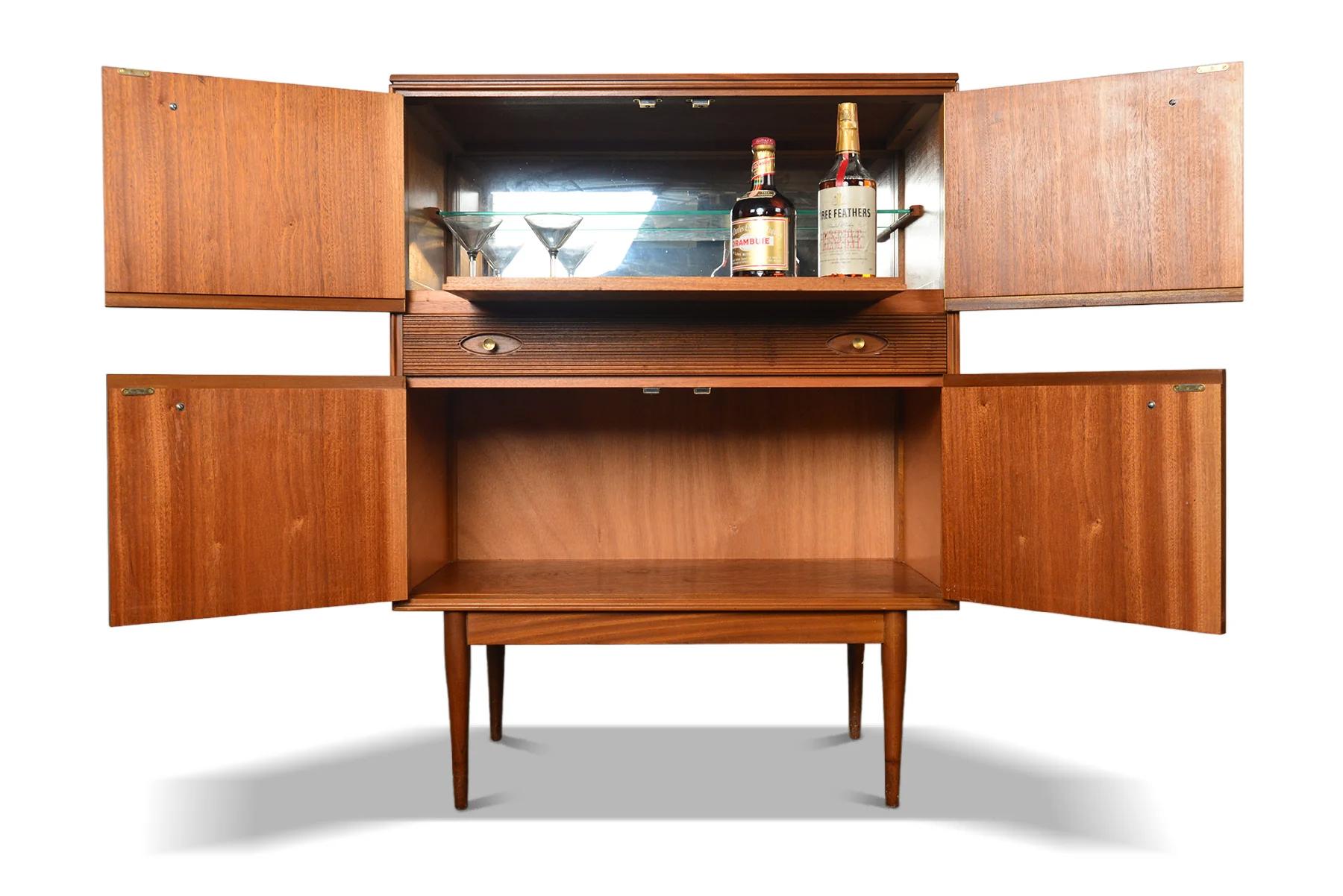 Mahogany Cocktail Bar By Robert Heritage For Sale 1