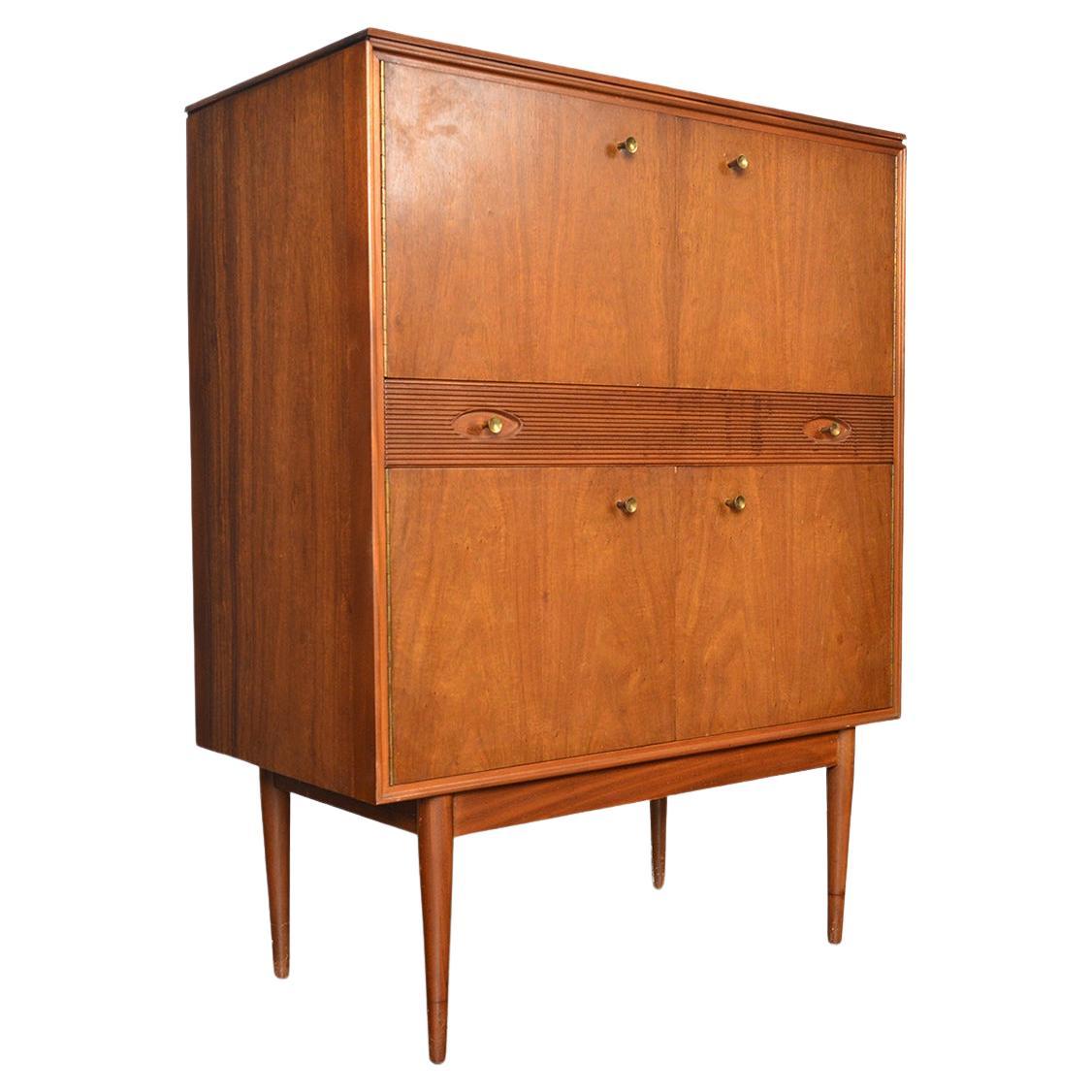 Mahogany Cocktail Bar By Robert Heritage For Sale
