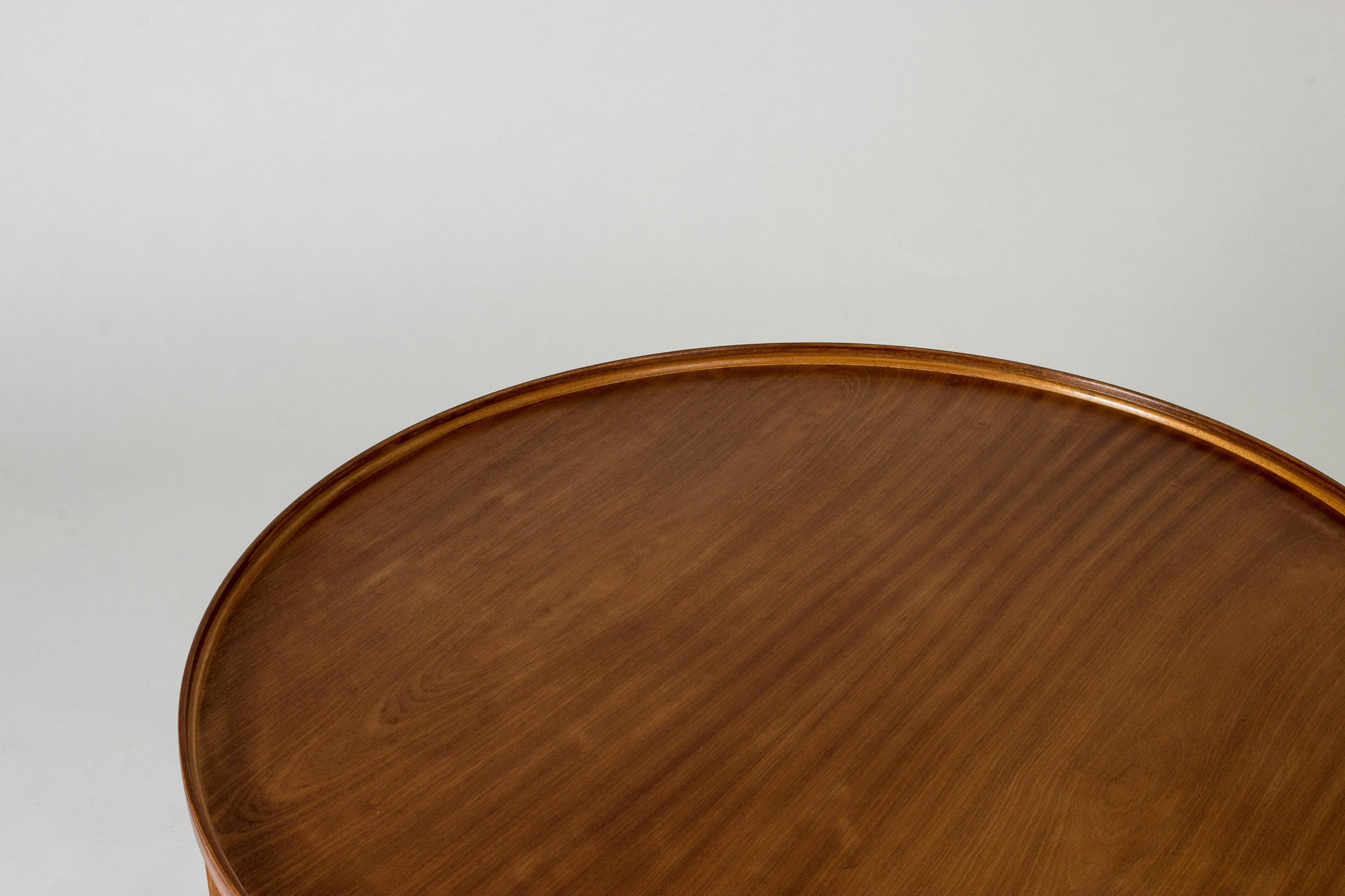 Mahogany Coffee Table by Kaare Klint In Good Condition In Stockholm, SE