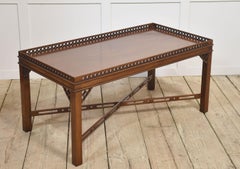 Mahogany coffee table