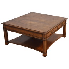 Mahogany coffee table