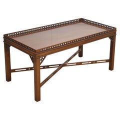 Mahogany coffee table