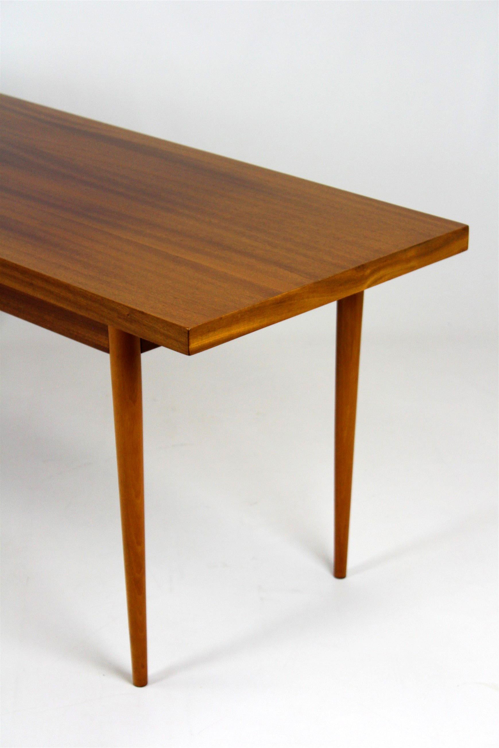Mahogany Coffee Table from UP Zavody, 1969 For Sale 4
