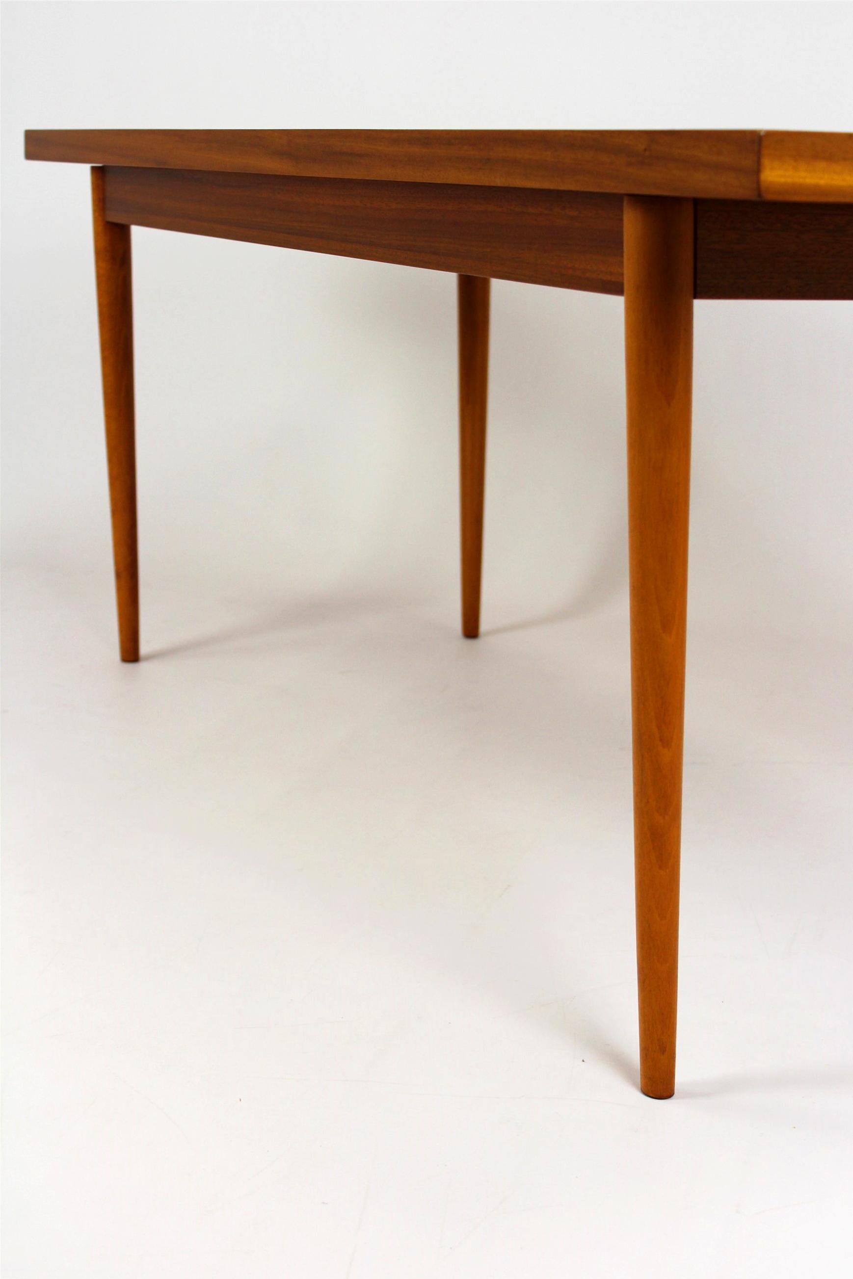 Mahogany Coffee Table from UP Zavody, 1969 For Sale 5