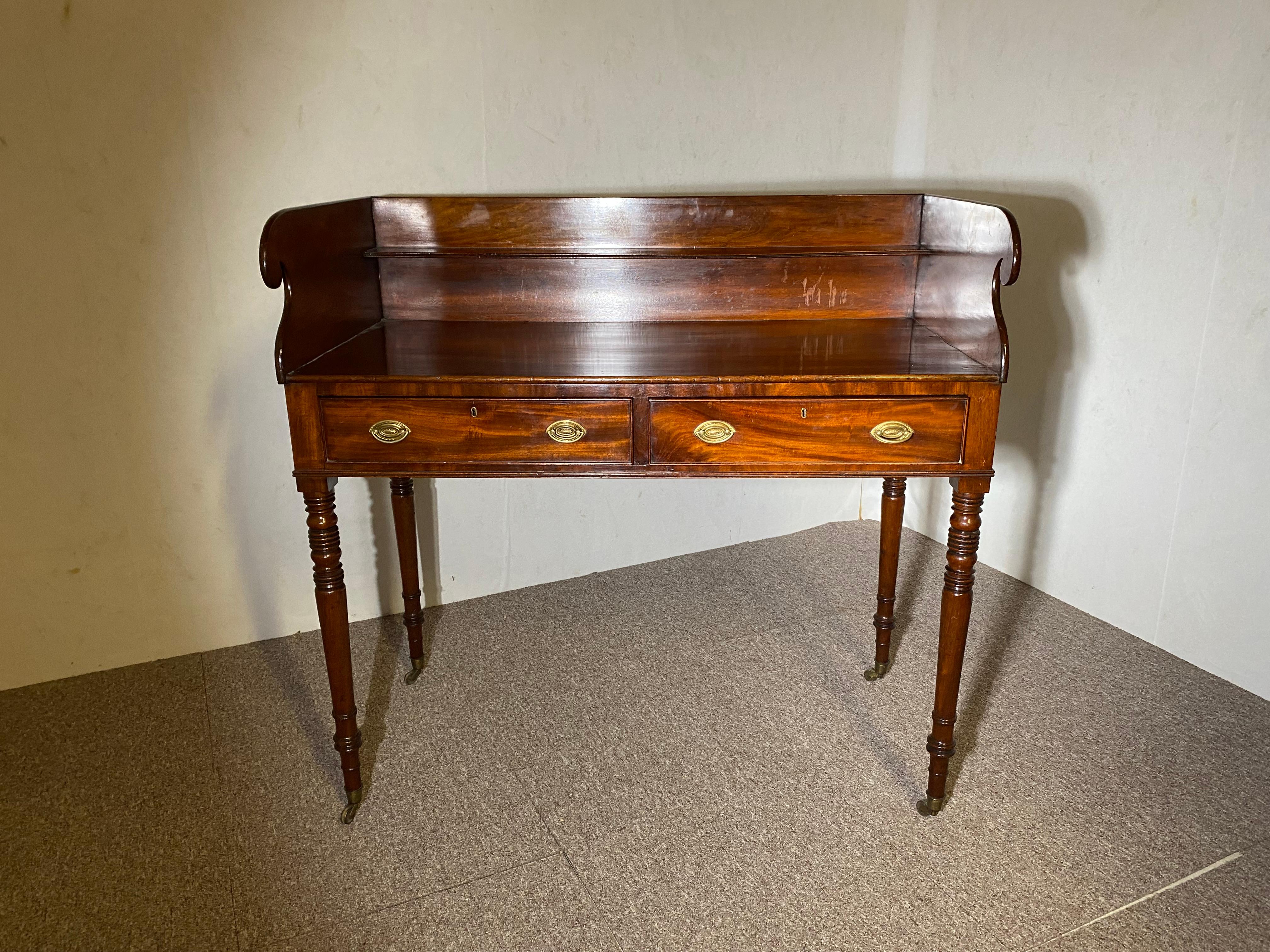 Console en acajou, anglais, 19e siècle en vente 2