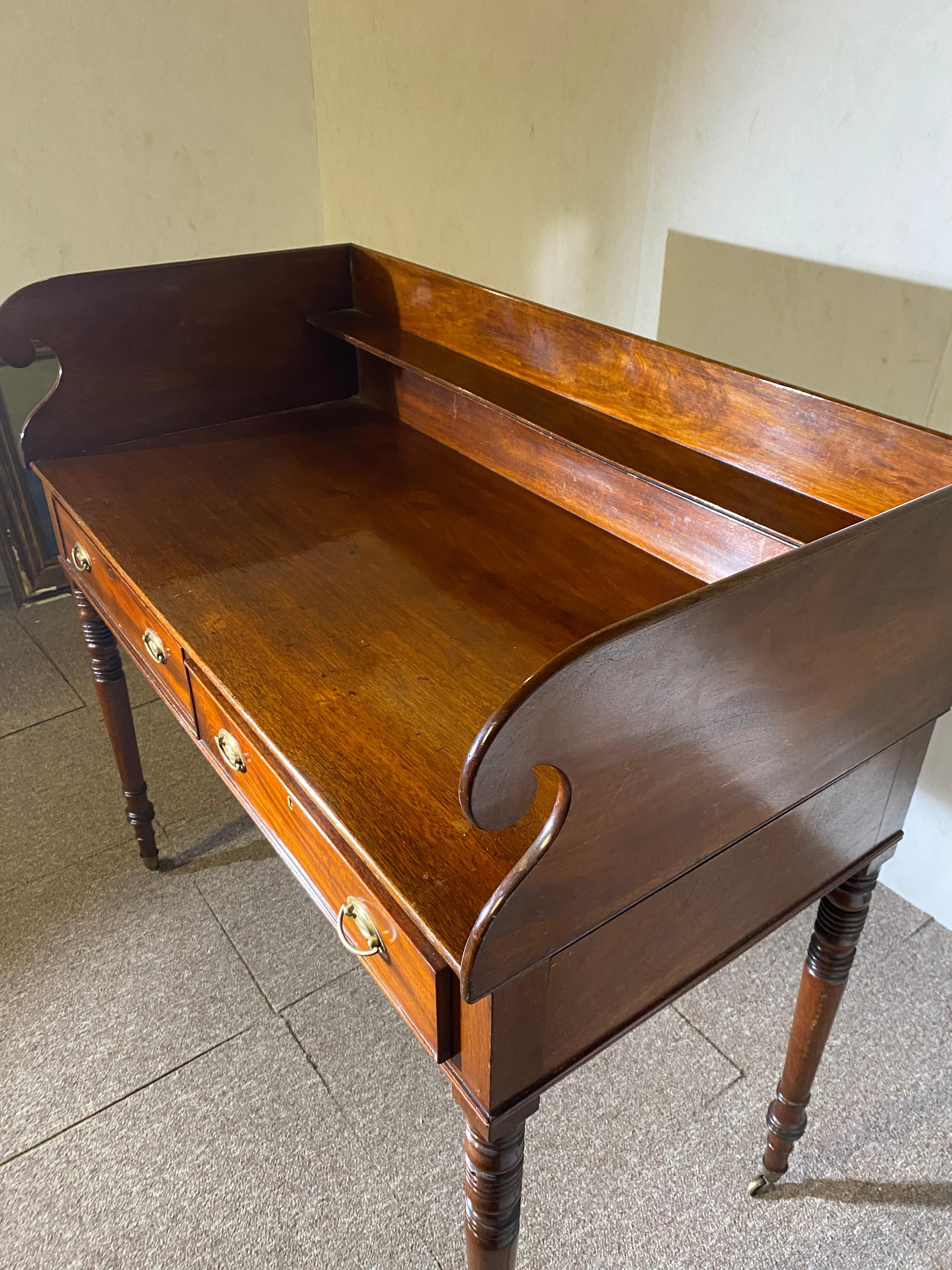 Console en acajou, anglais, 19e siècle en vente 3