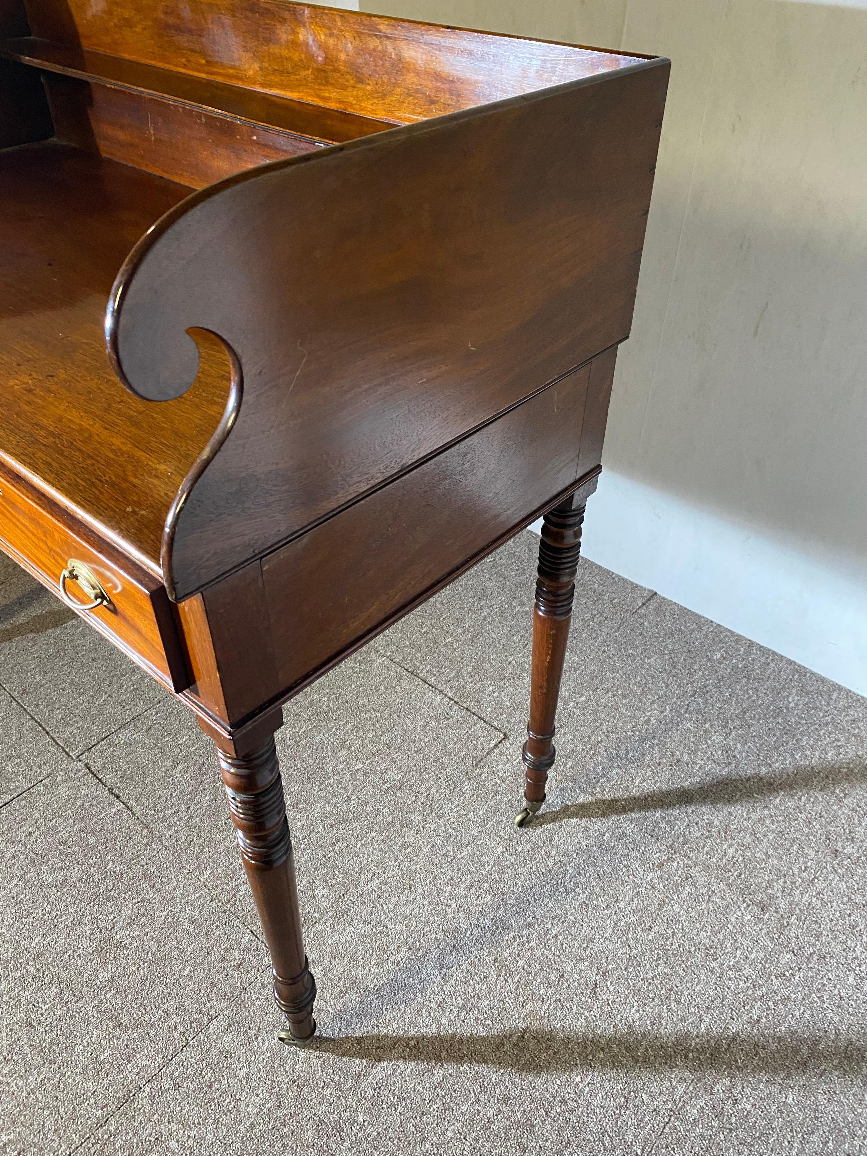 Console en acajou, anglais, 19e siècle en vente 6