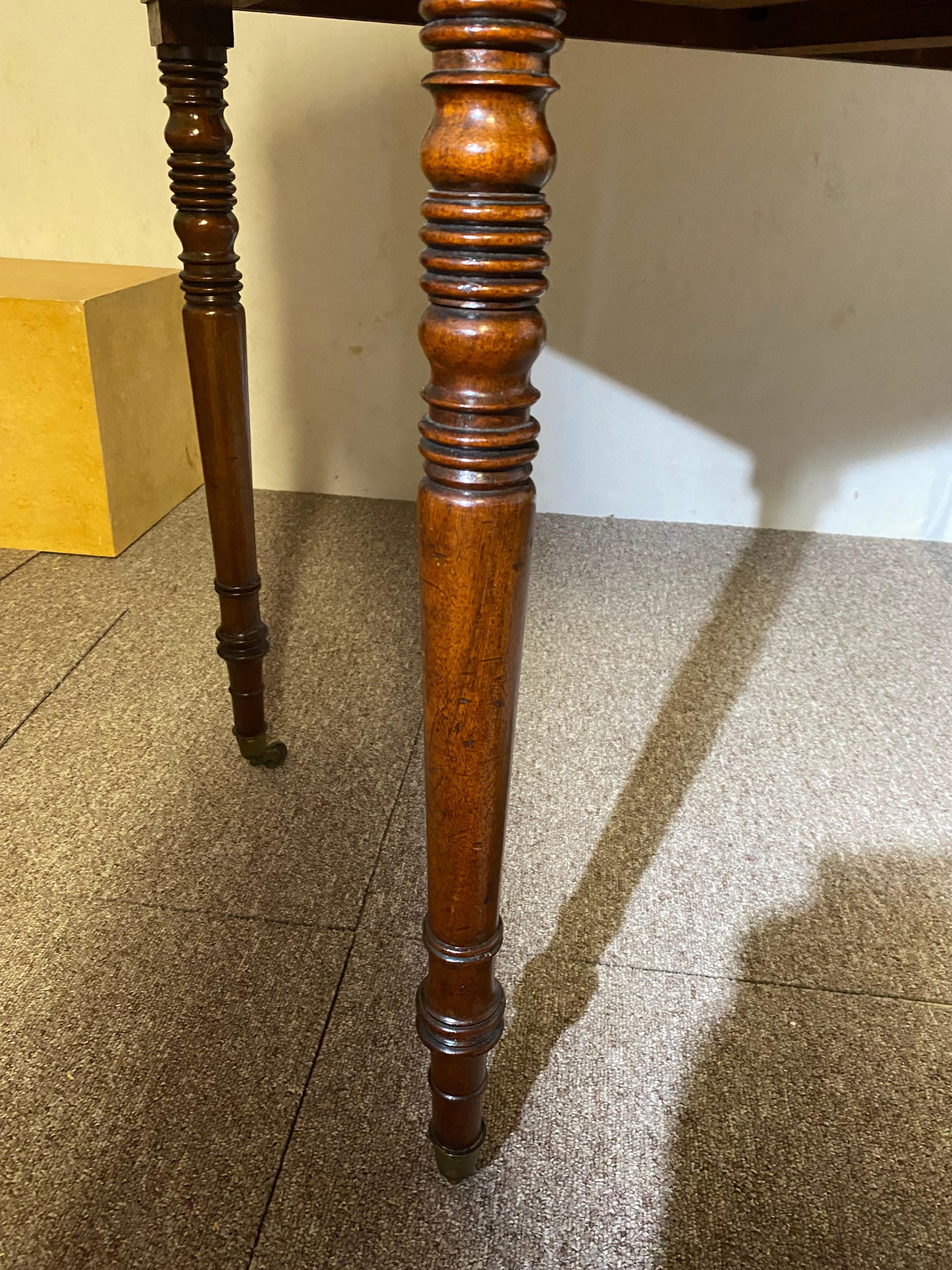 Colonial britannique Console en acajou, anglais, 19e siècle en vente