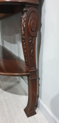 Konsolen-Beistelltisch aus Mahagoni von Gillows of Lancaster