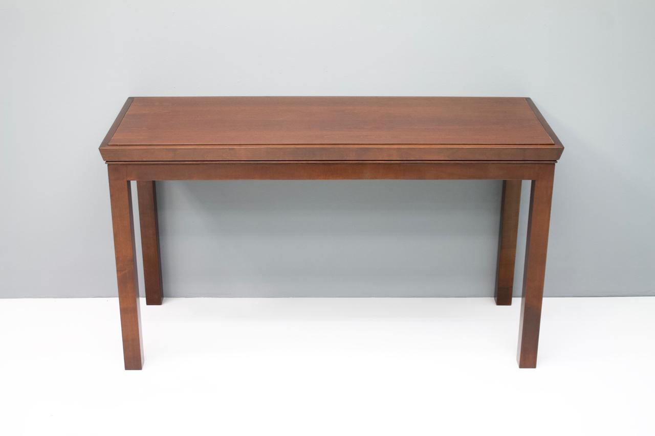 Mahogany Console Table, 1970s For Sale 1