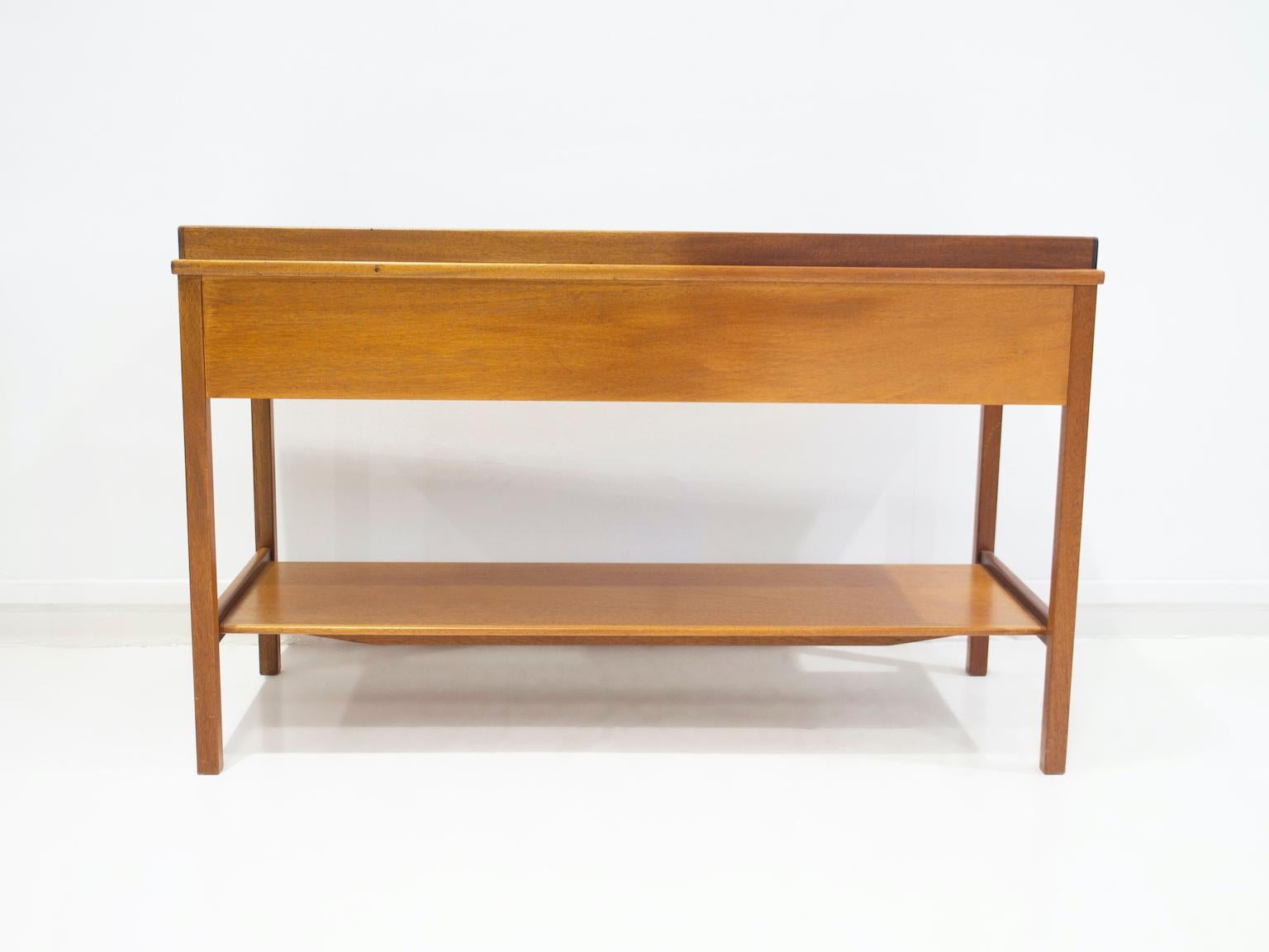 Mahogany Console Table by Nordiska Kompaniet 9