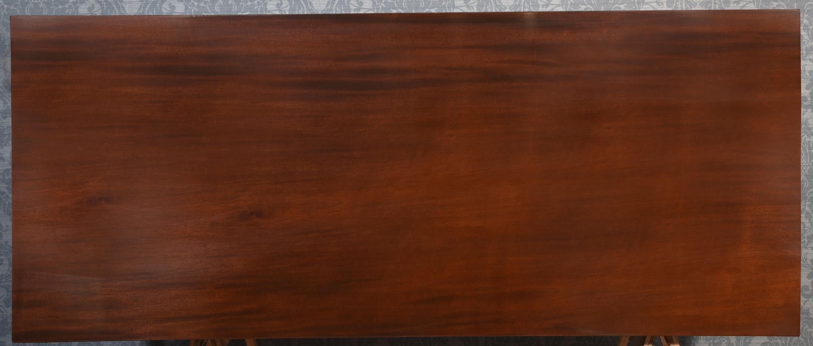Table console en acajou en vente 5
