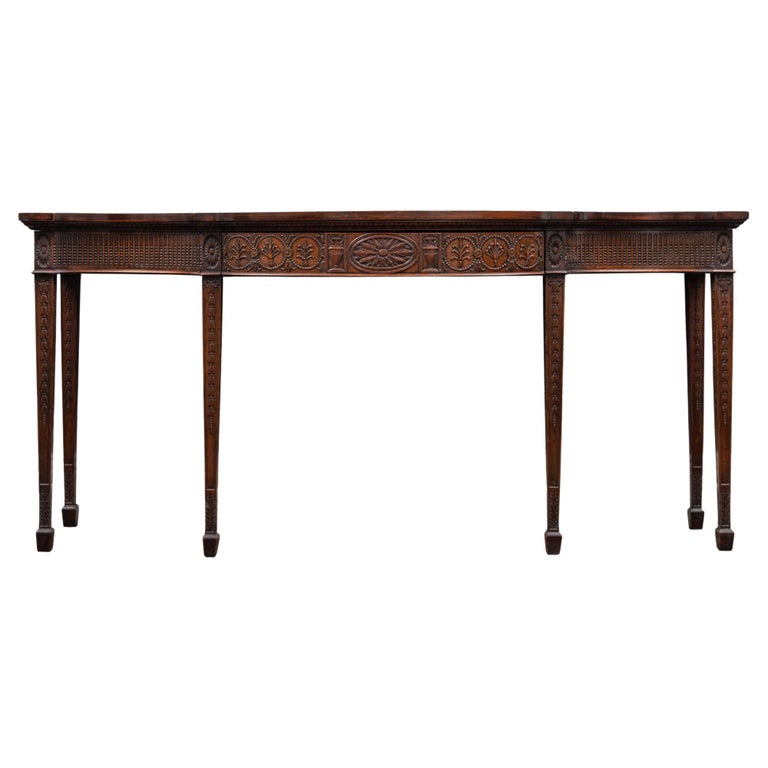 Mahogany Console Table For Sale at 1stDibs