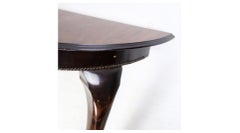 Console Table With Pearl Row Made In Mahogany From 1860s