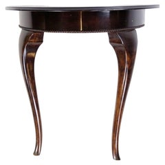 Console Table With Pearl Row Made In Mahogany From 1860s