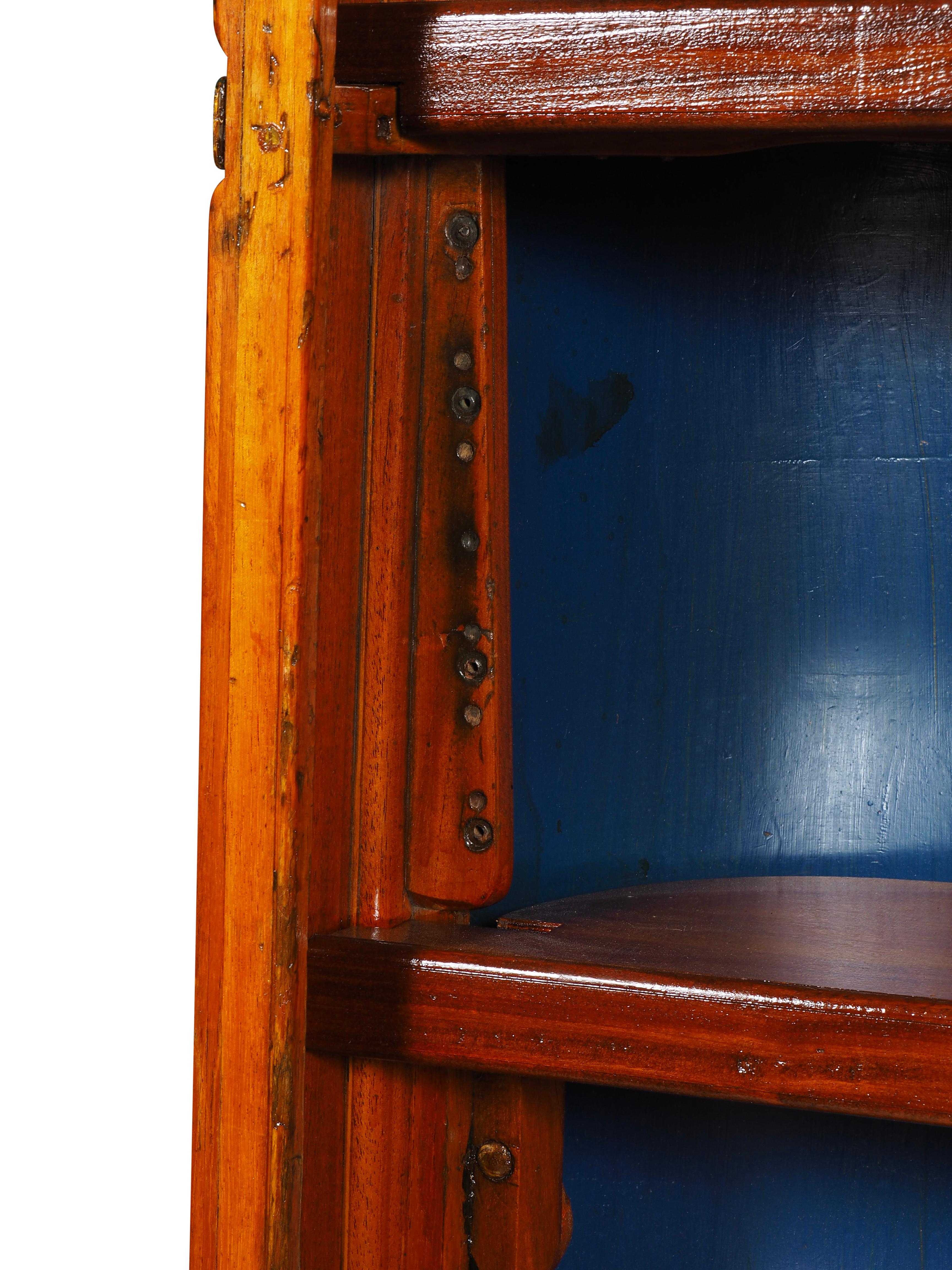 Mahogany Crew Shell Bookshelf For Sale 3