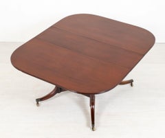 Mahogany Cumberland Table, Antique Drop Leaf, 1800