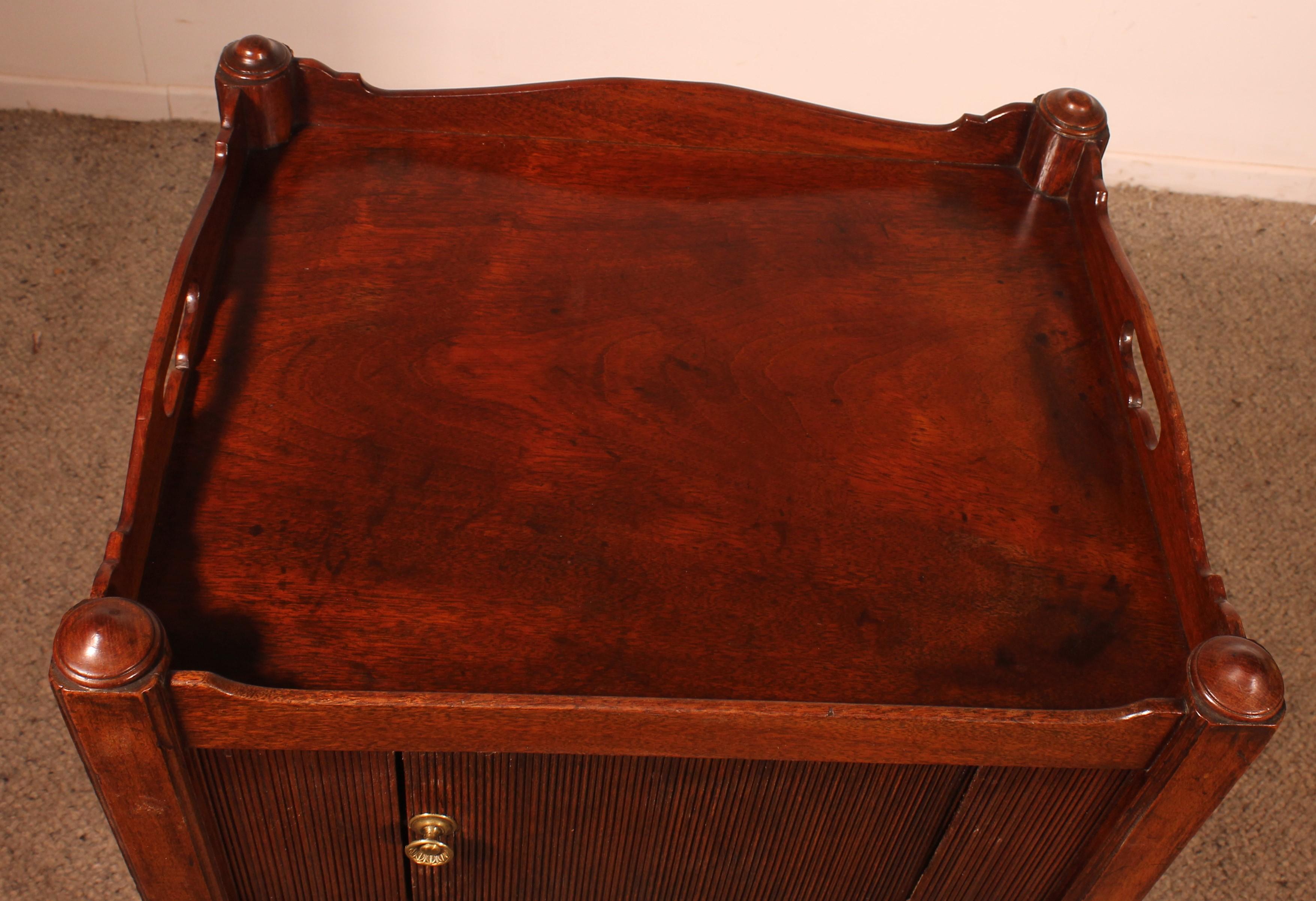 Gabinetto delle curiosità in mogano - XVIII secolo in vendita 3