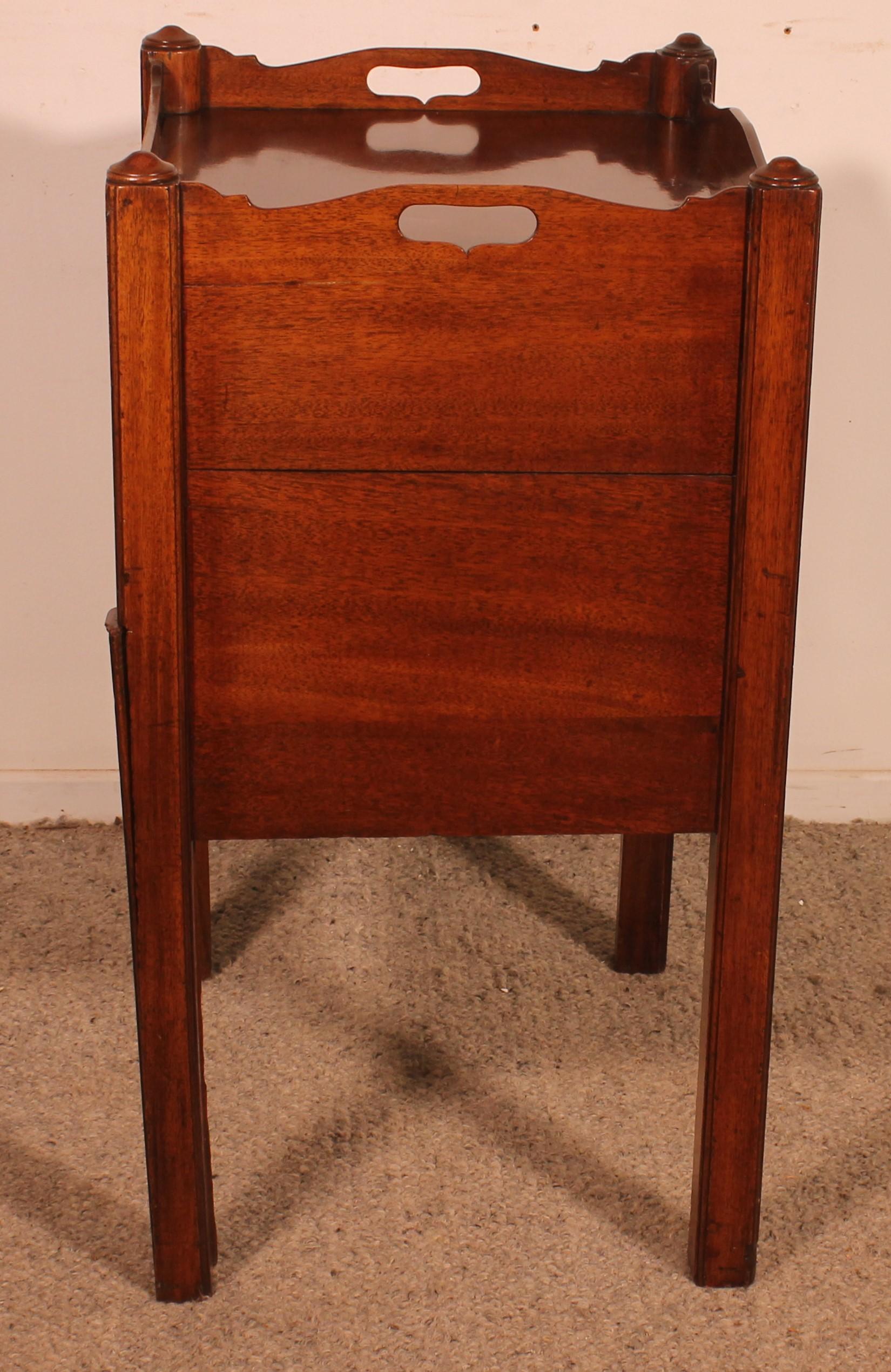 Gabinetto delle curiosità in mogano - XVIII secolo in vendita 1