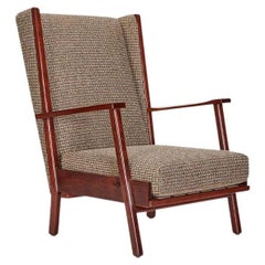 Mahogany Danish Lounge Chair