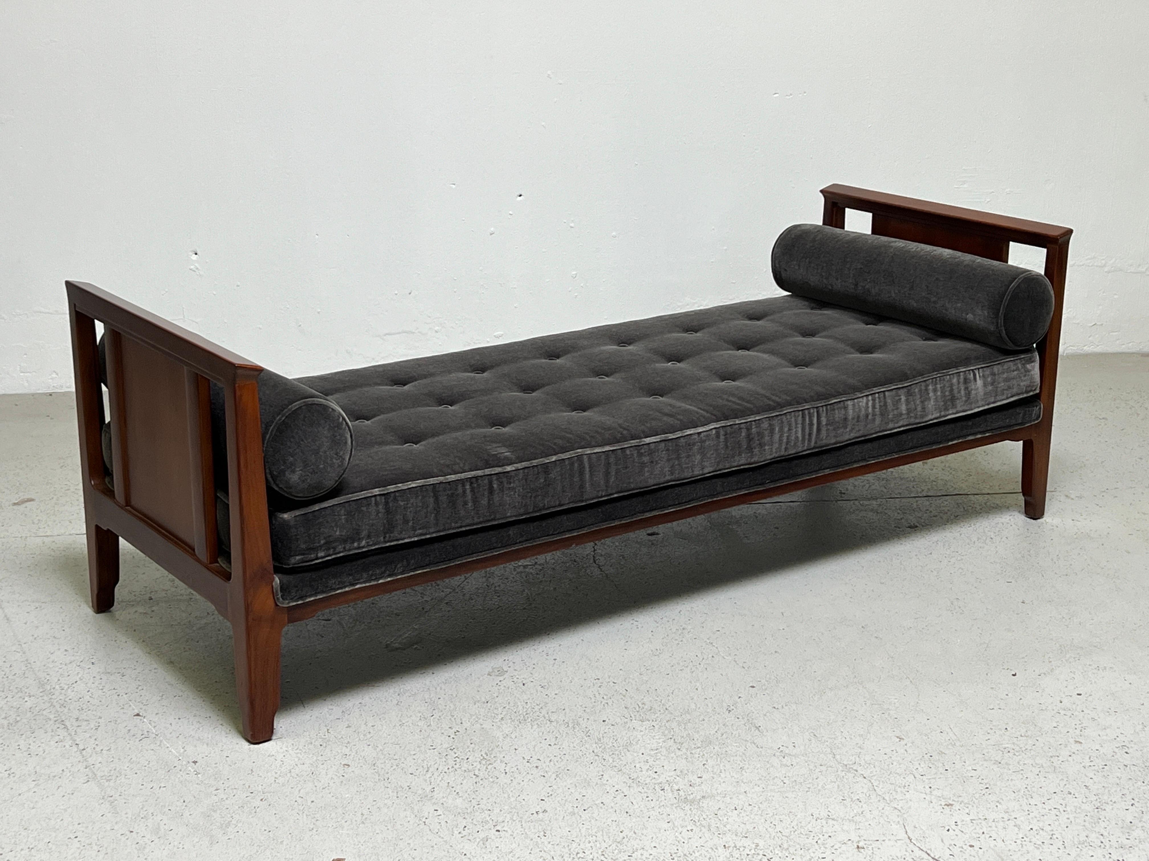 Mahogany Daybed by Edward Wormley for Dunbar For Sale 4