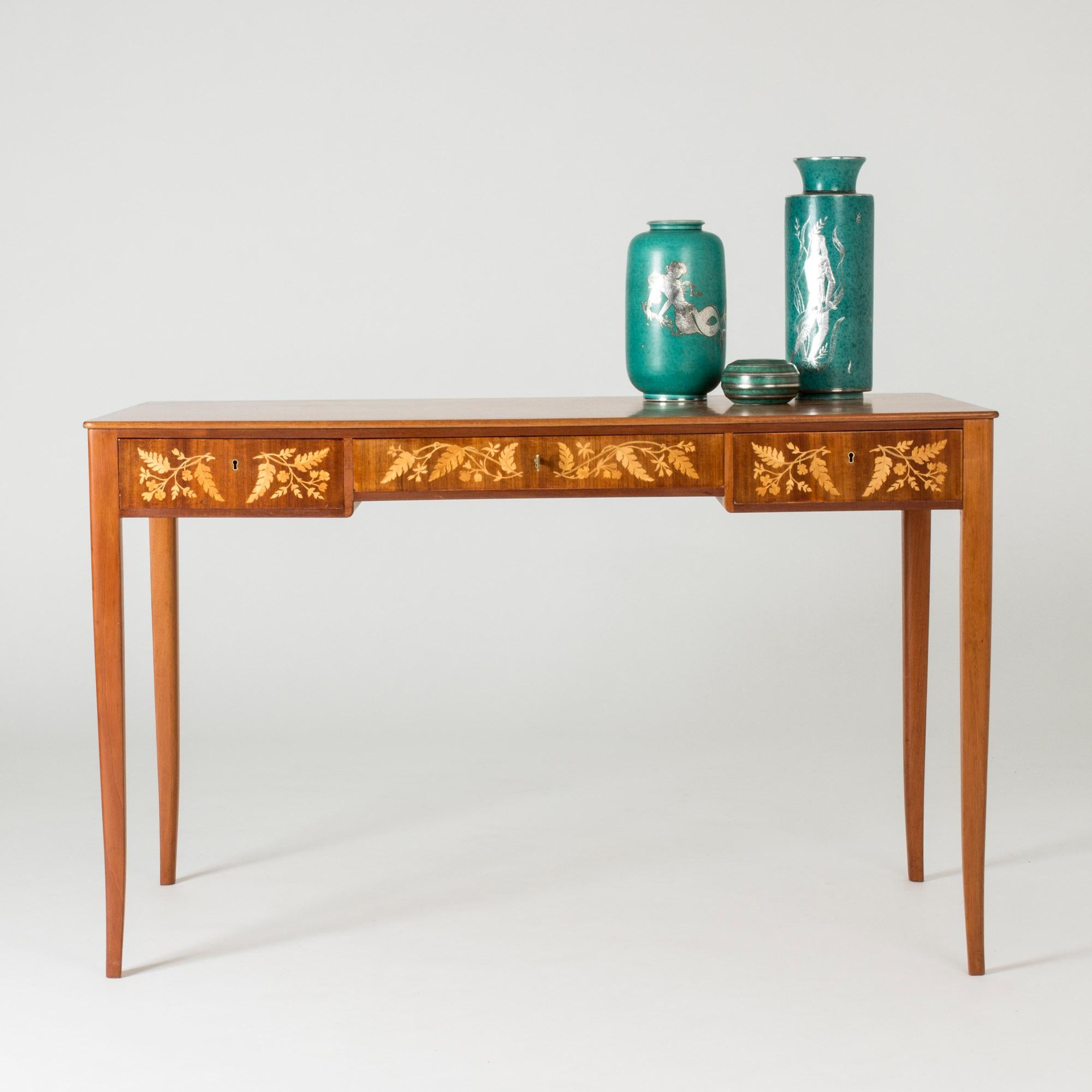 Mahogany Desk by Carl Malmsten 4