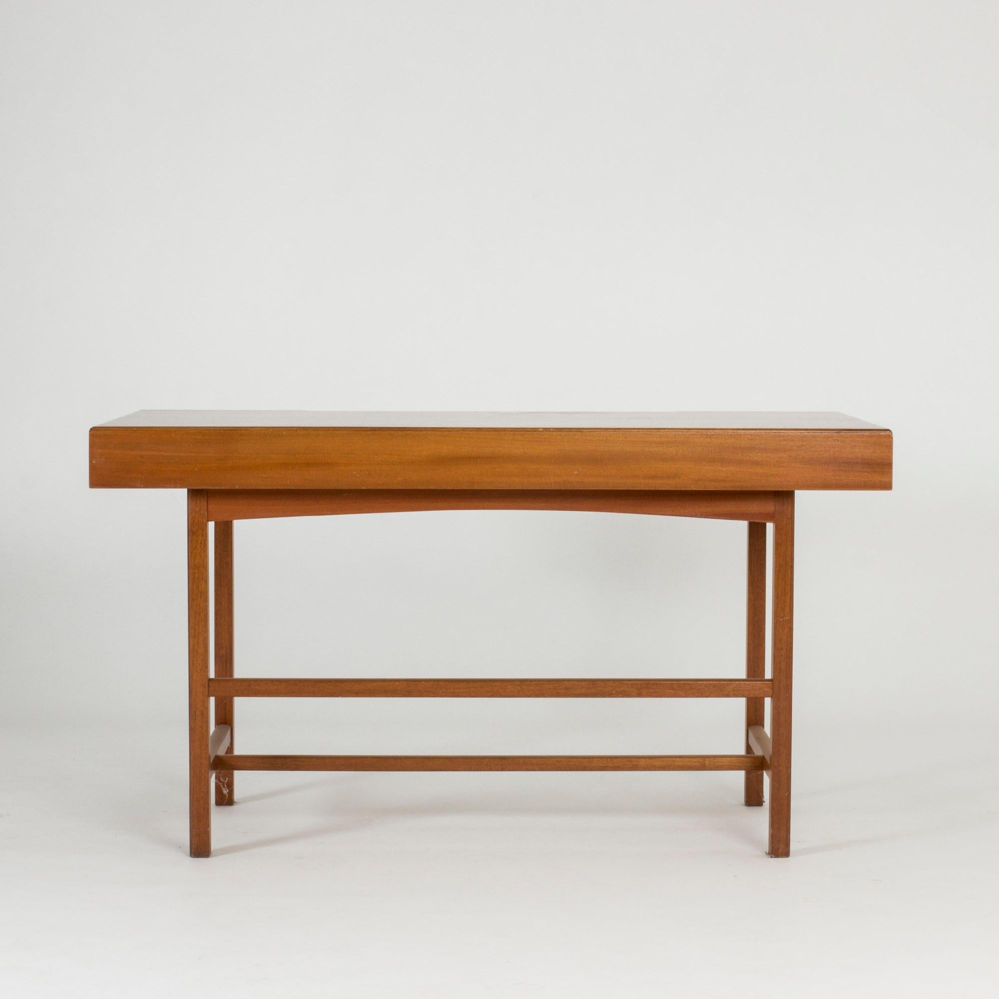 Scandinavian Modern Mahogany Desk by Josef Frank