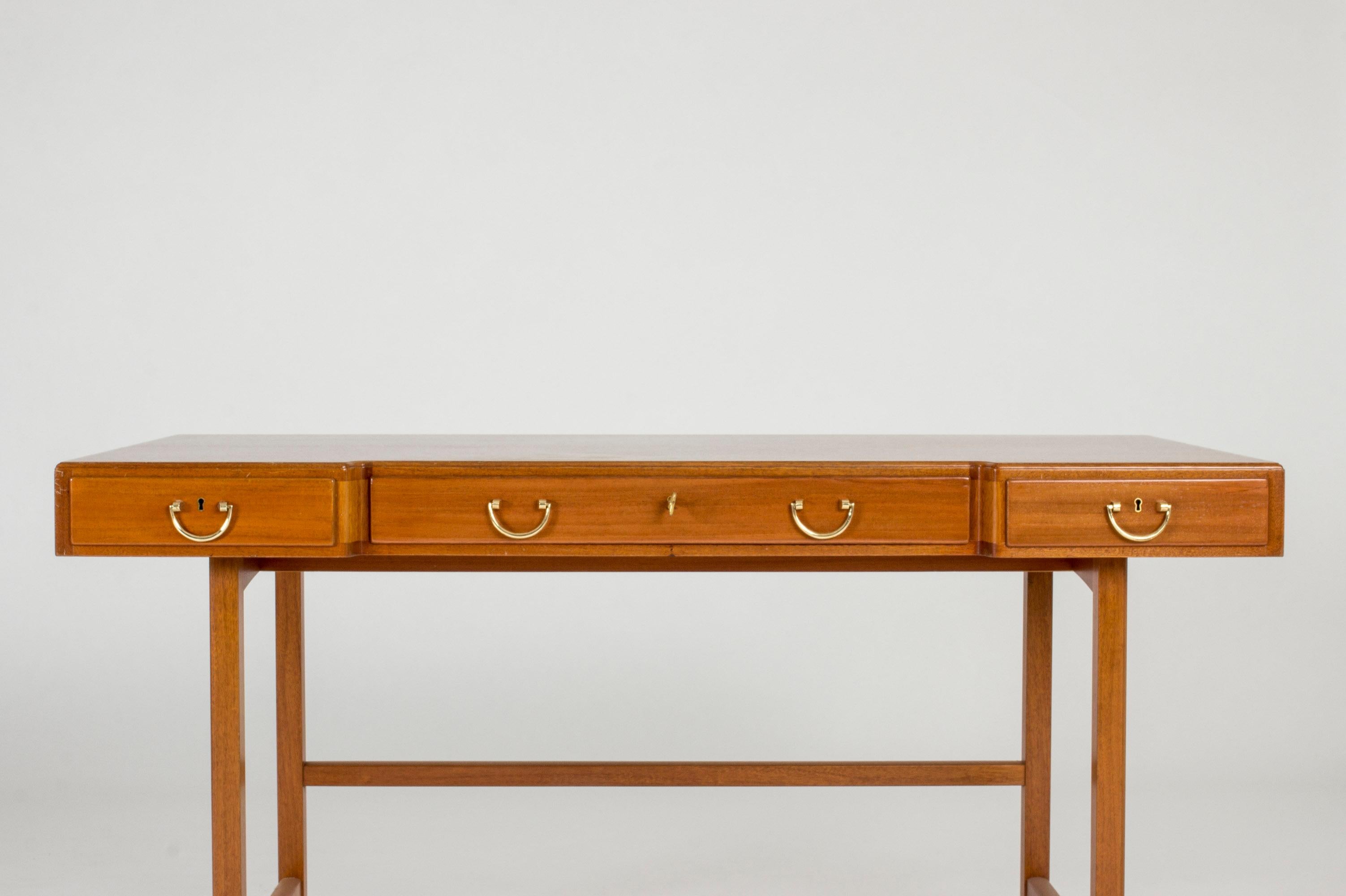 Mid-20th Century Mahogany Desk by Josef Frank