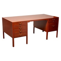 Mahogany Desk by Ole Wanscher