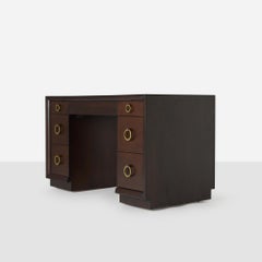 Mahogany Desk by T H Robsjohn Gibbings for Widdicomb