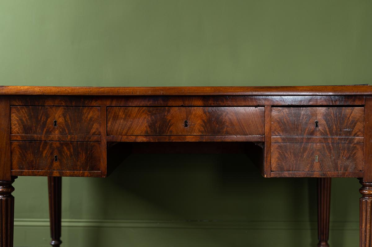 20th Century Mahogany Desk For Sale