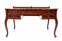 Bureau en acajou, Europe du Nord, vers 1870.