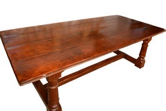 Mesa de comedor de caoba. Siglo XX