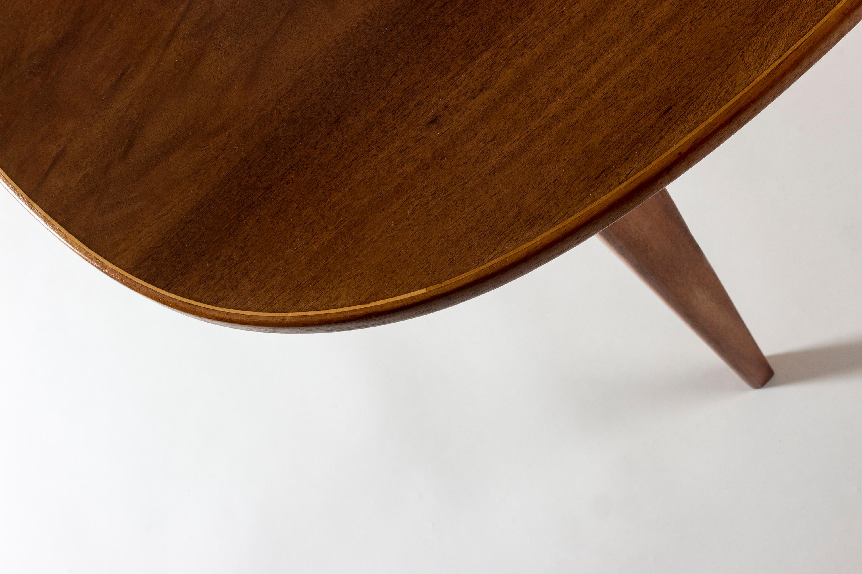 Mahogany Dining Table by Josef Frank for Svenskt Tenn, Sweden, 1950s 6