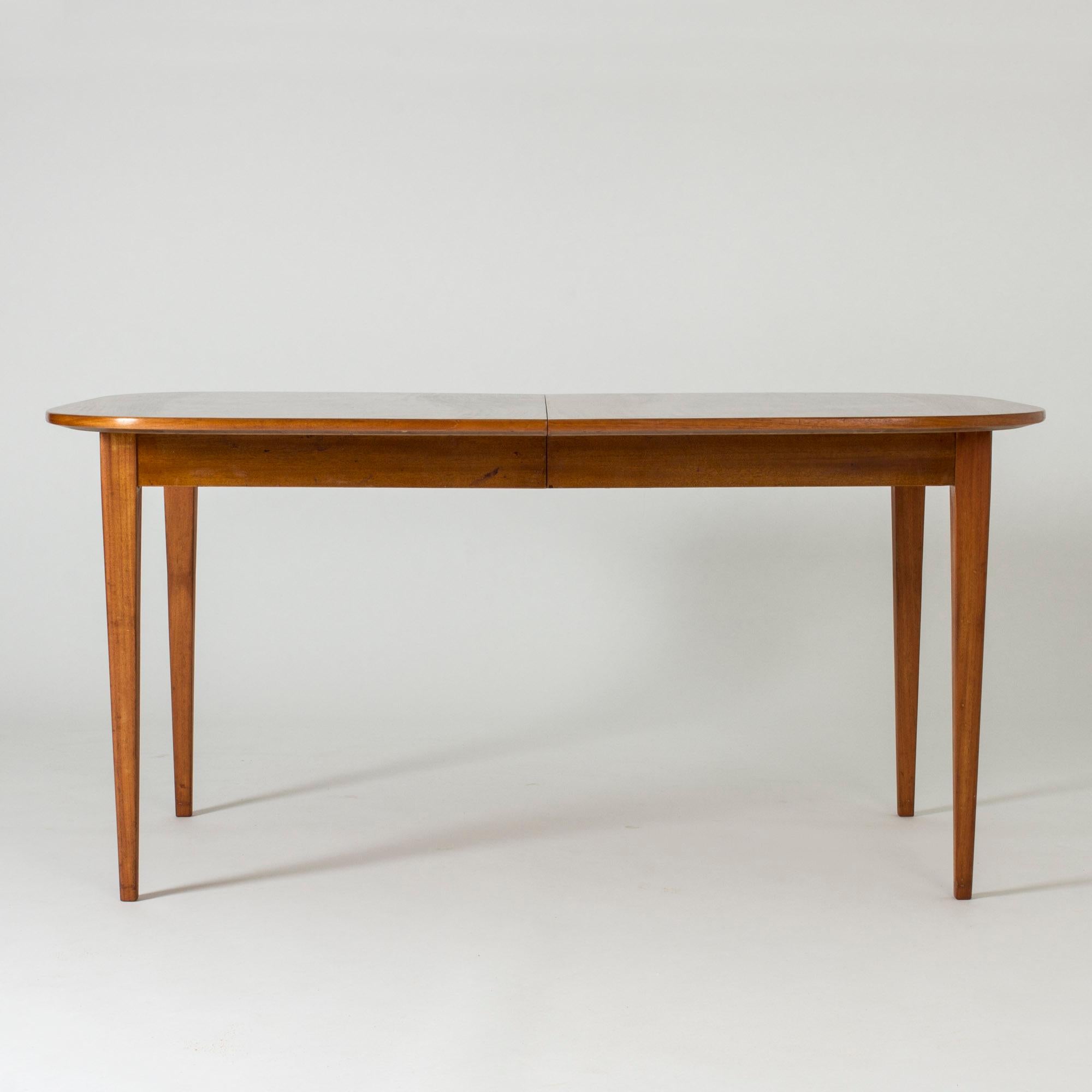 Swedish Mahogany Dining Table by Josef Frank for Svenskt Tenn, Sweden, 1950s