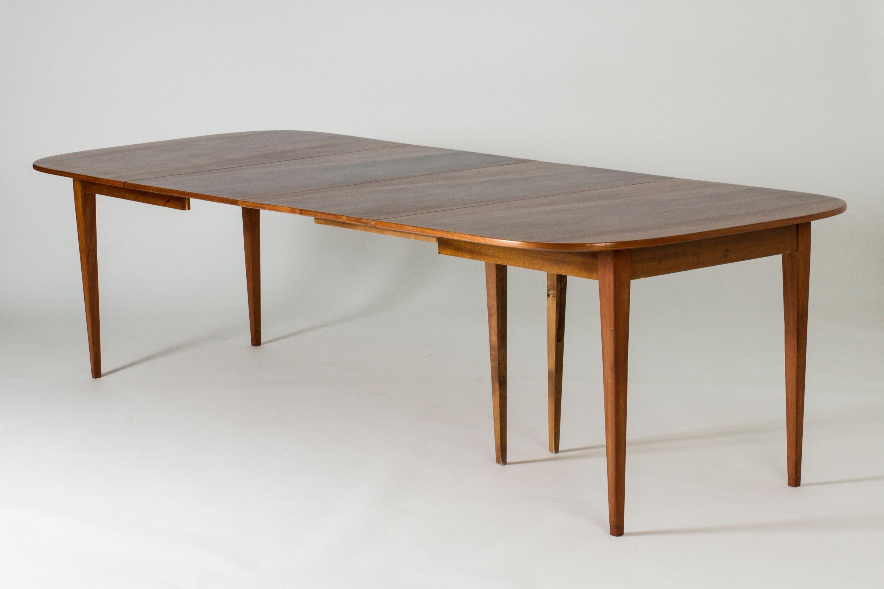 Mahogany Dining Table by Josef Frank for Svenskt Tenn, Sweden, 1950s 2