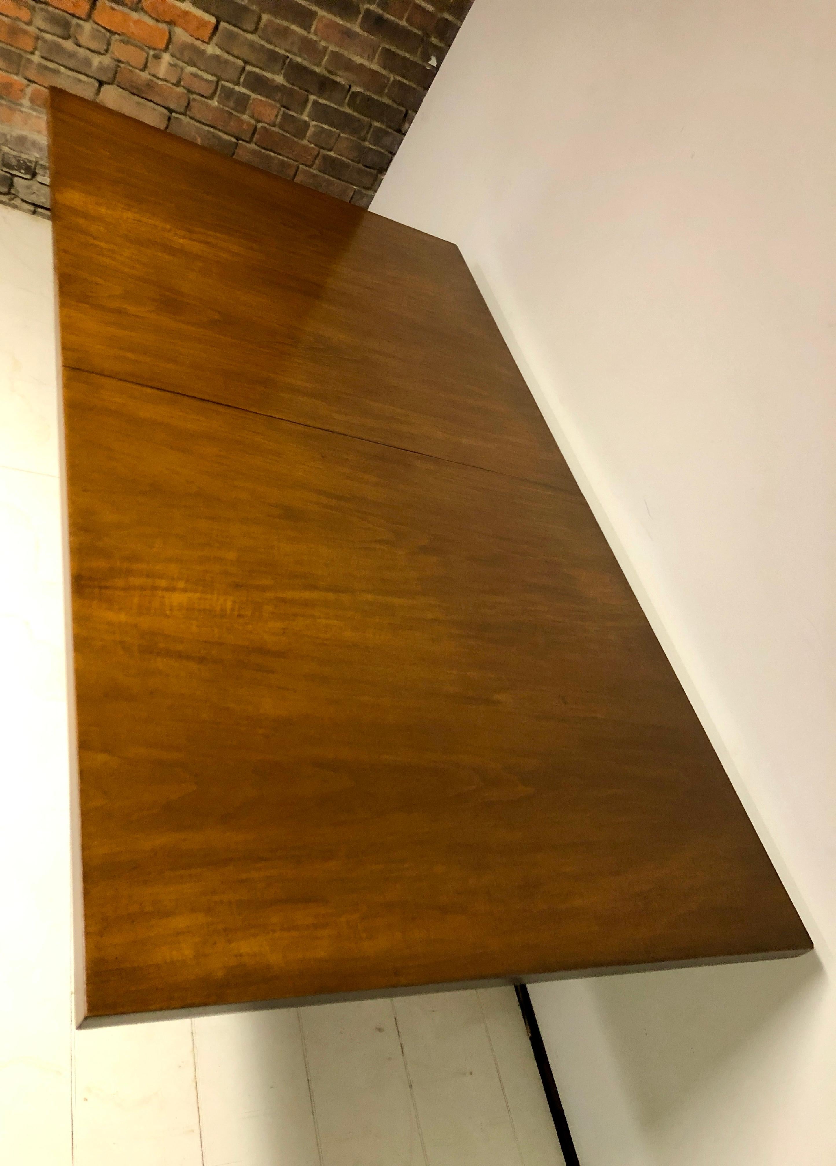 American Mahogany Dining Table by T.H. Robsjohn-Gibbings For Sale