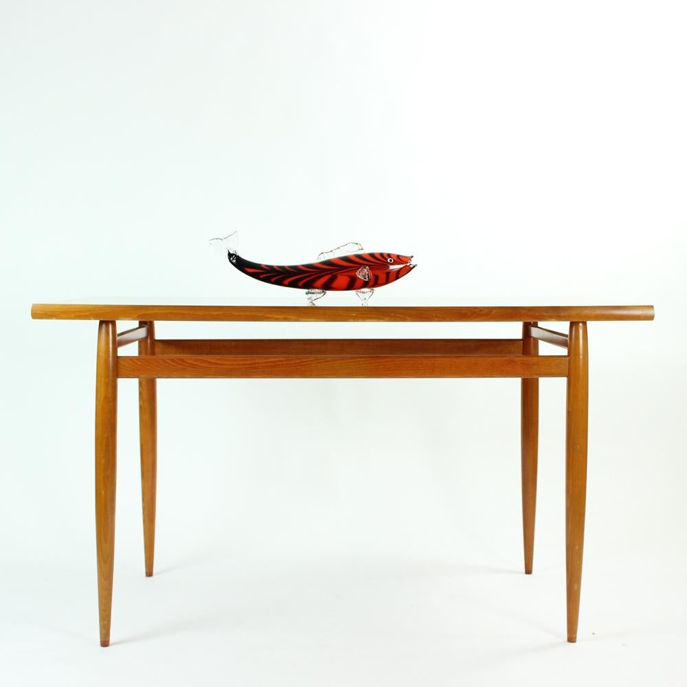 Fin du 20e siècle Table à manger tchécoslovaque des années 1970 en vente