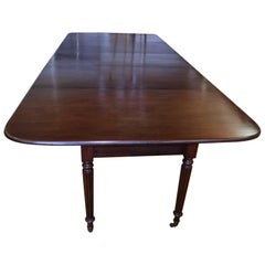Mahogany Dining Table for 12 People Early 19th Century