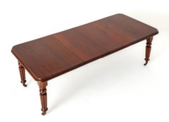 Mahogany Dining Table Victorian Extending Two Leaf 1860