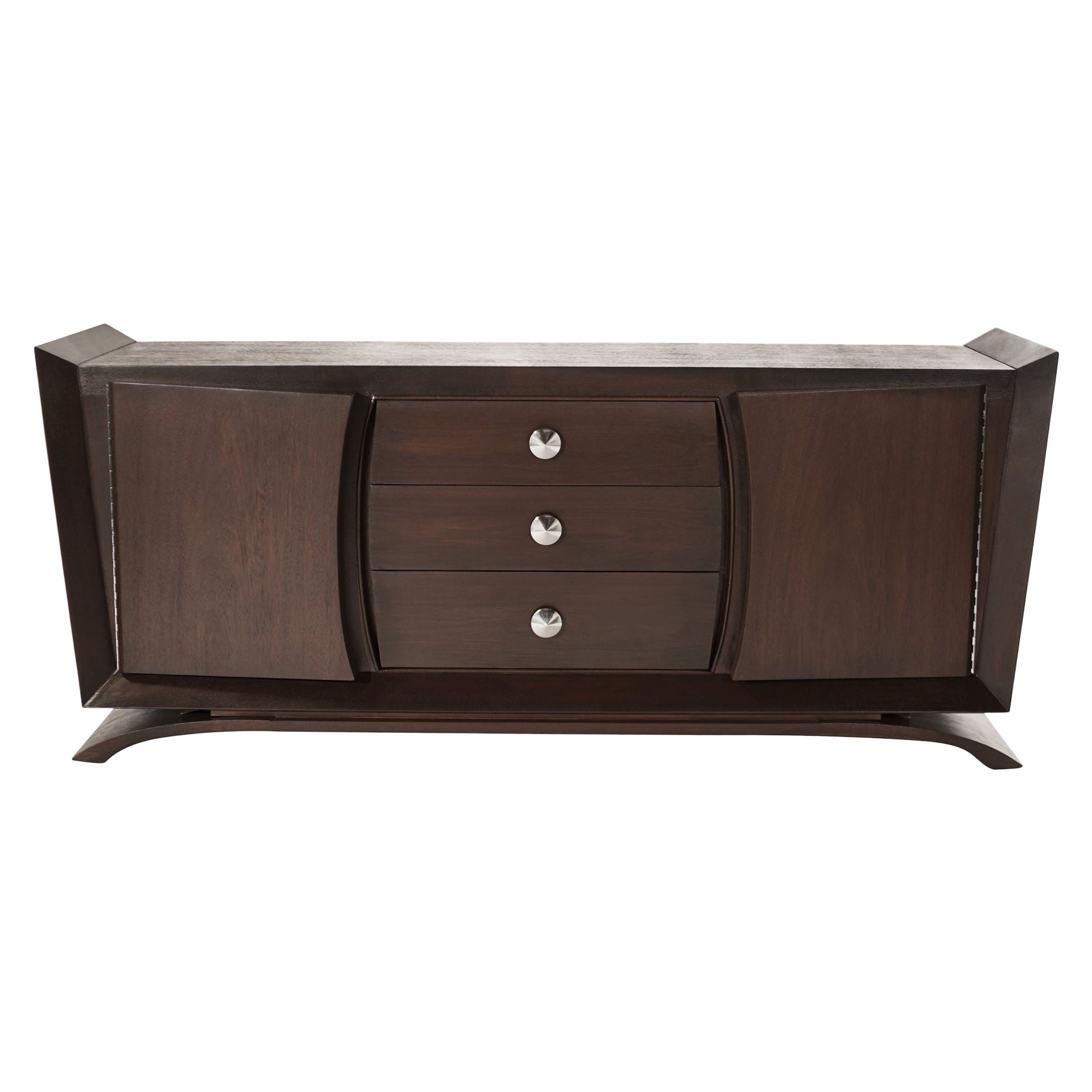 Mahogany Dresser by Brown Saltman, C. 1950s