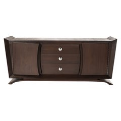 Commode en acajou de Brown Saltman, vers les années 1950